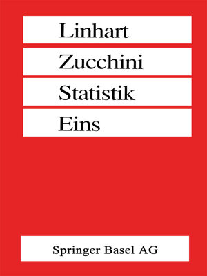 cover image of Statistik Eins